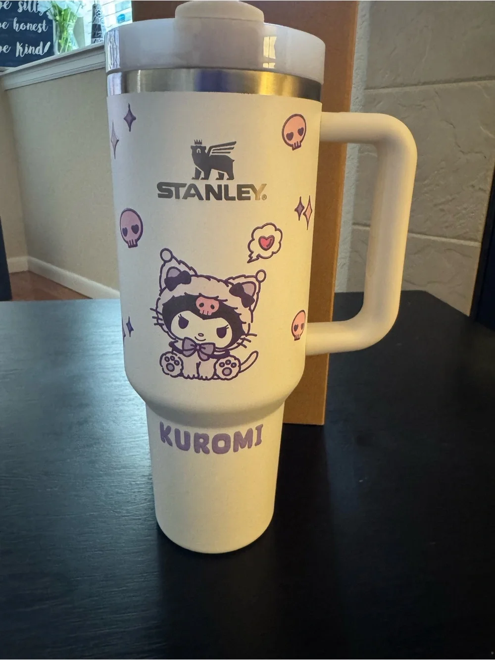 Stanley Kuromi Flowstate Quencher 40oz Tumbler, Brand New - Picture 4 of 6